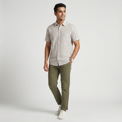 Cotton Striped Shirt