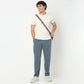 Regular Fit Solid Mid Rise Trousers