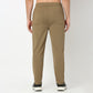 Regular Fit Solid Mid Rise Trousers