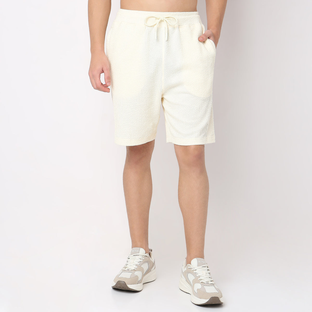 Solid Modern Street Shorts