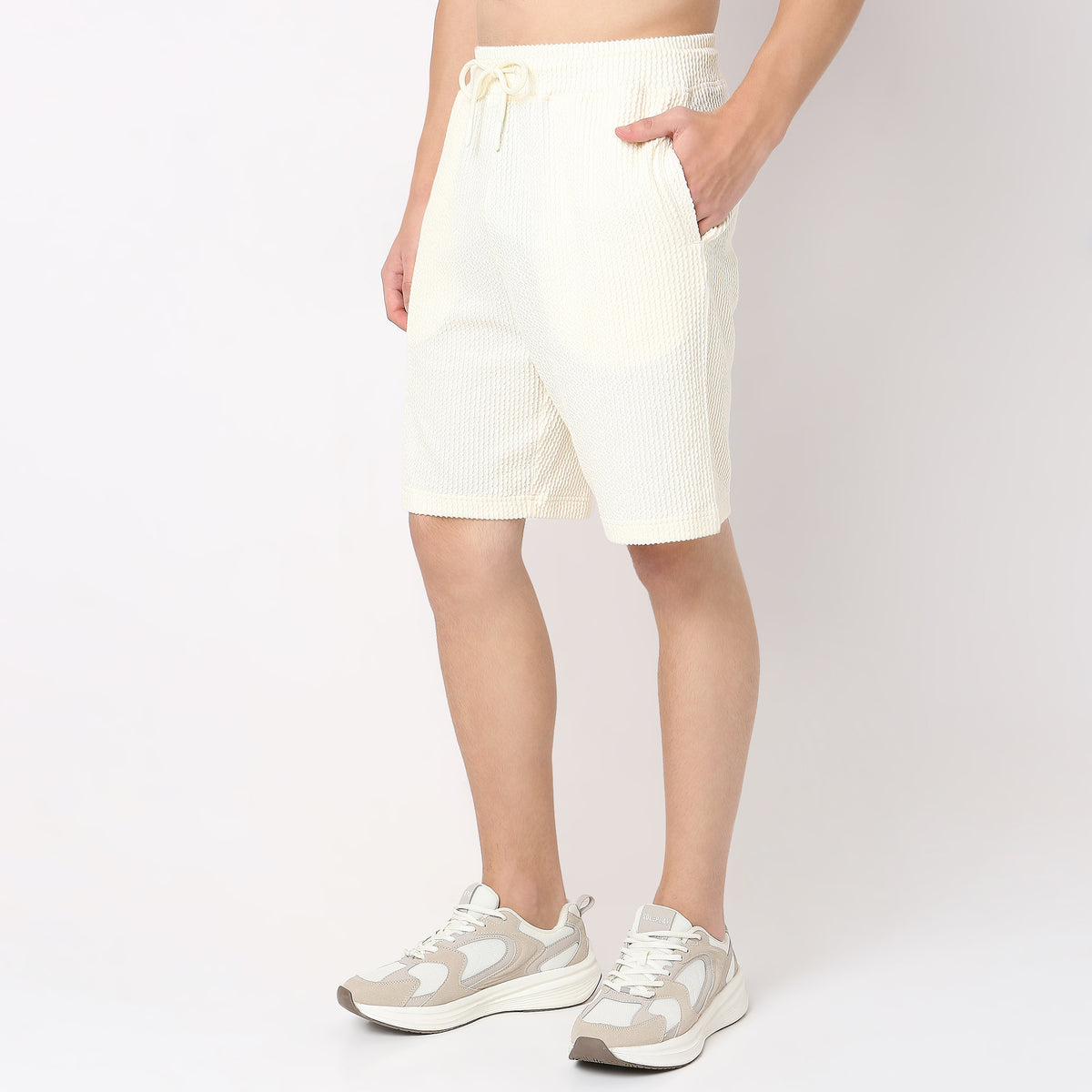 Solid Modern Street Shorts