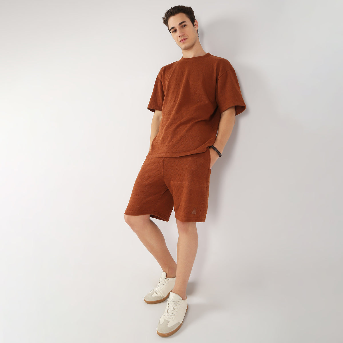 Structured Knee Length Modern Street Shorts