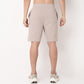 Above Knee Solid Structured Uniset Shorts