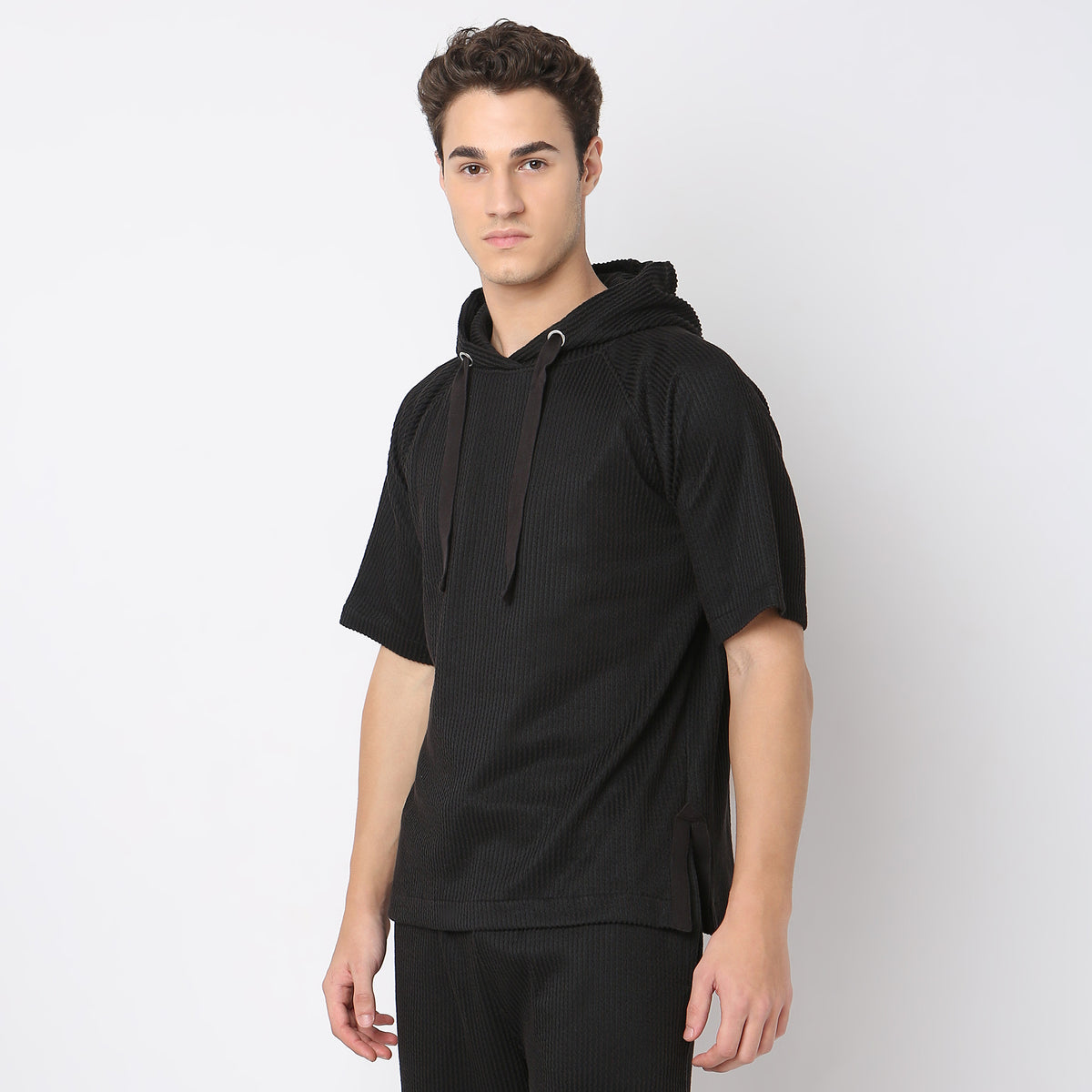 Regular Fit Solid T-Shirt