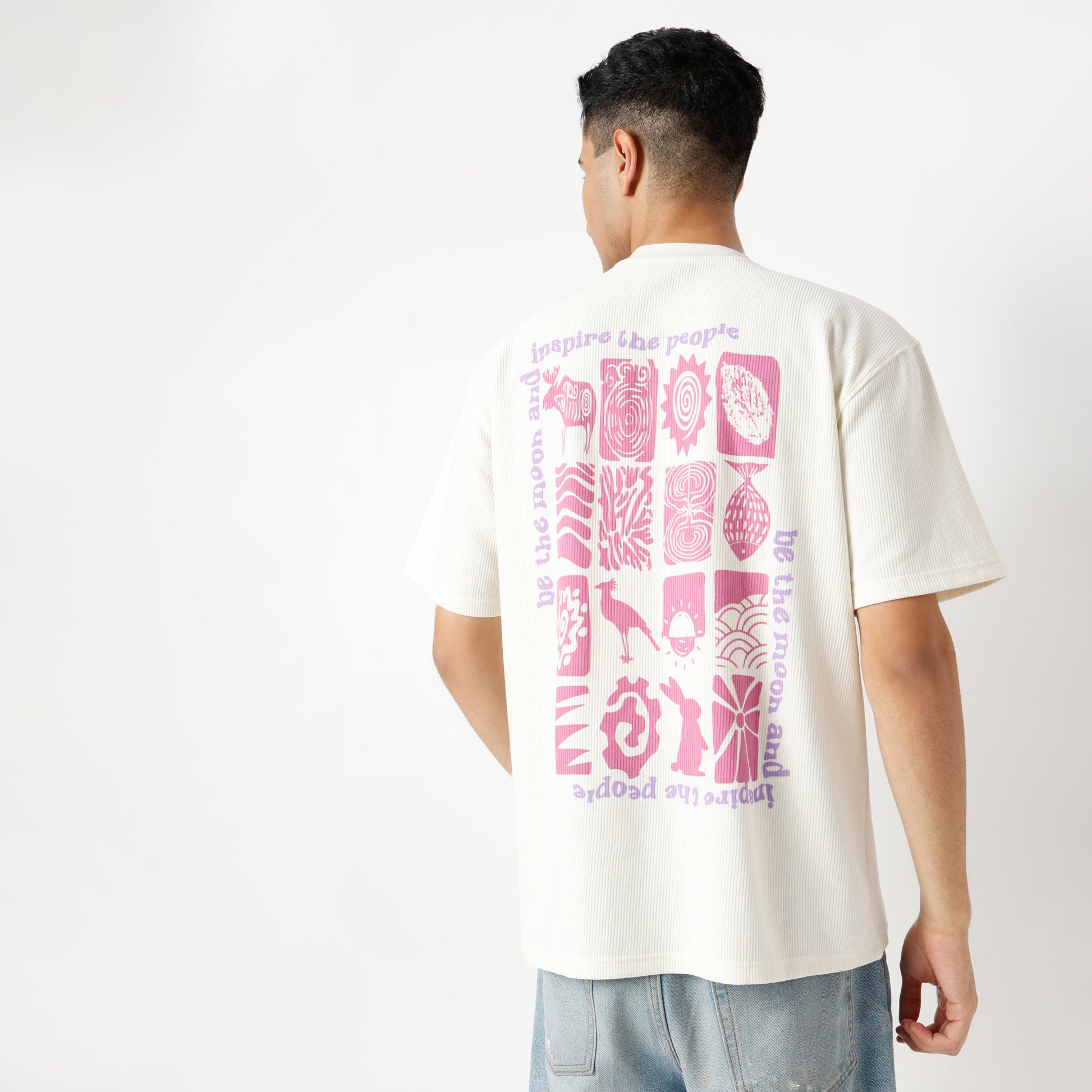 Oversize Graphic Regular Length T-Shirt