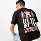 Oversize Graphic Regular Length T-Shirt
