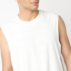 Oversize Structured Regular Length T-Shirt