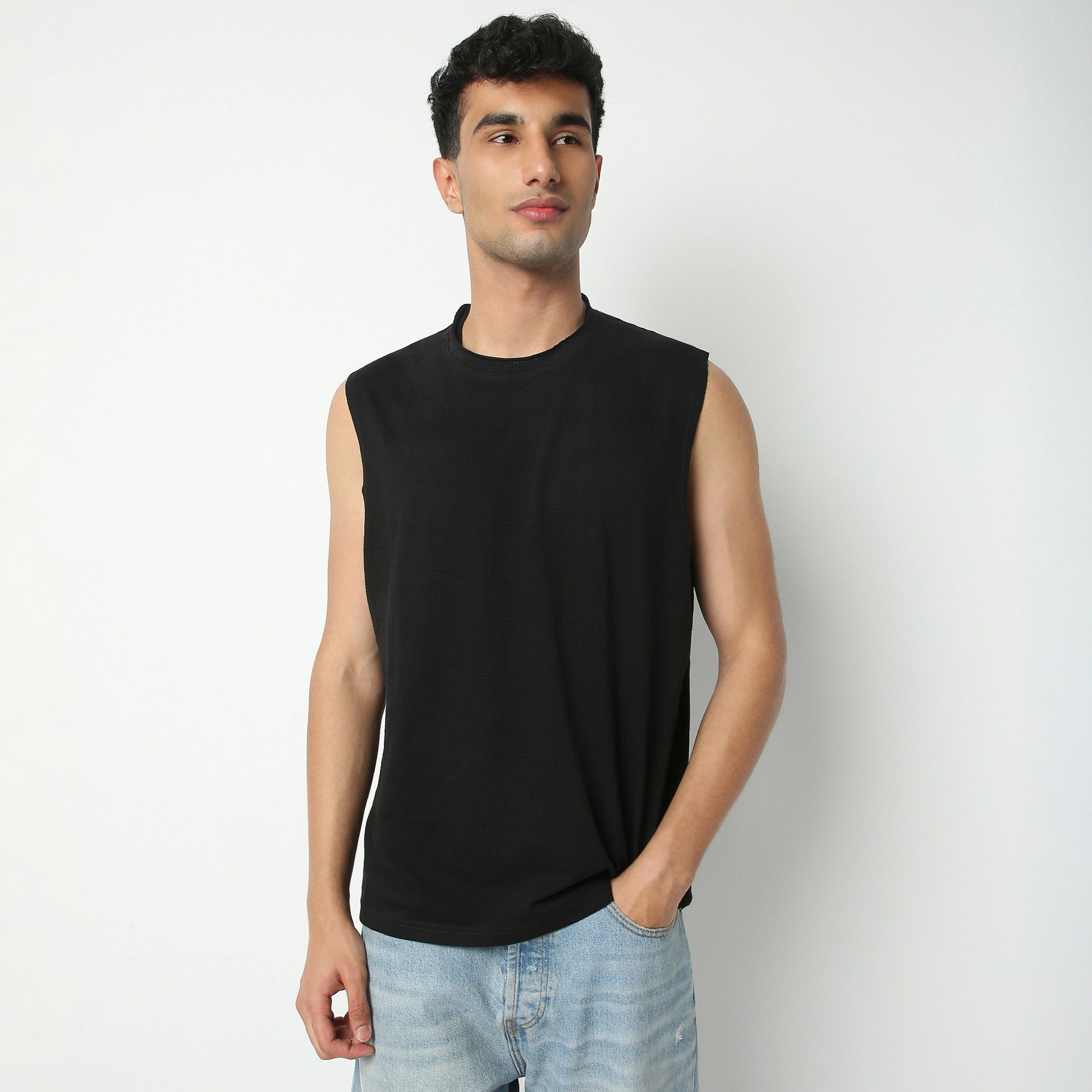 Oversize Structured Regular Length T-Shirt