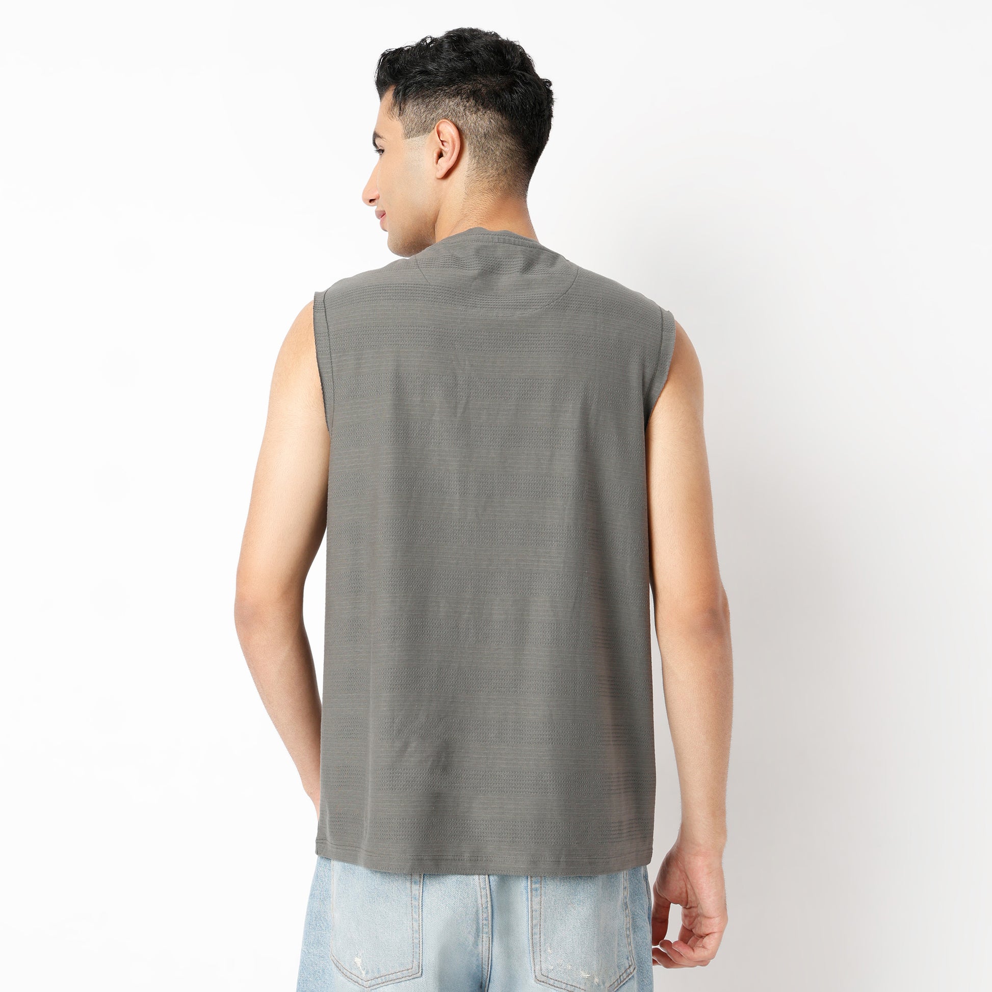 Oversize Structured Regular Length T-Shirt