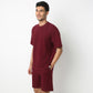 Oversize Structured Crew Neck T-Shirt