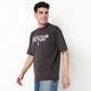 Graphic Cotton Fabric Oversize T-Shirt