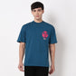 Order Now Men Graphic Crew Neck Oversize Casual Wear Karaoke Tee by Style Union