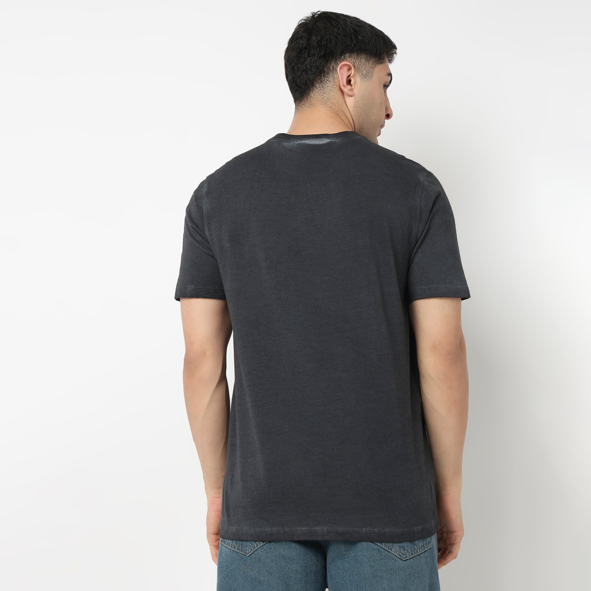 Crew Neck Graphic T-Shirt