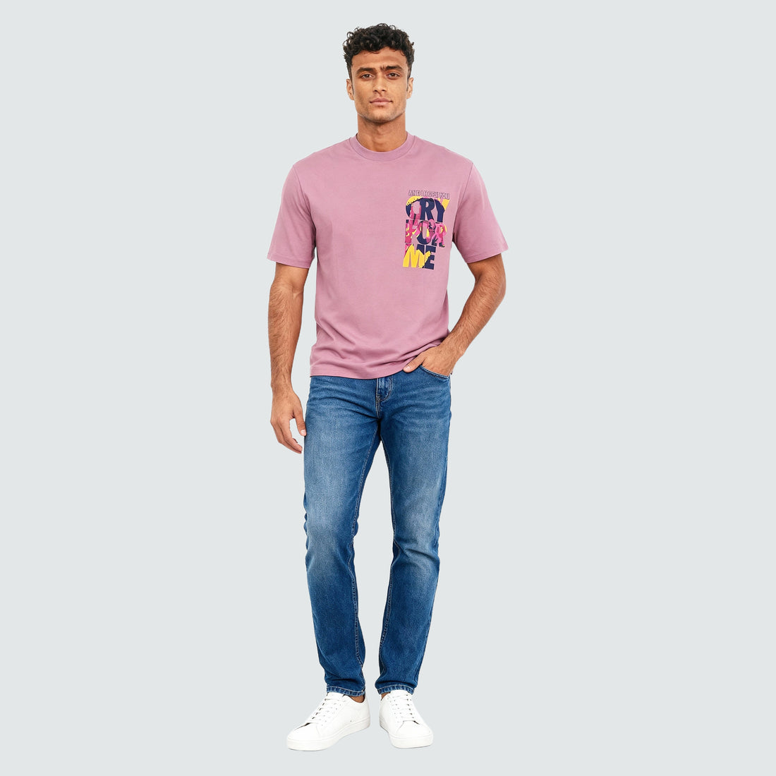 Oversize Karaoke Graphic T-Shirt