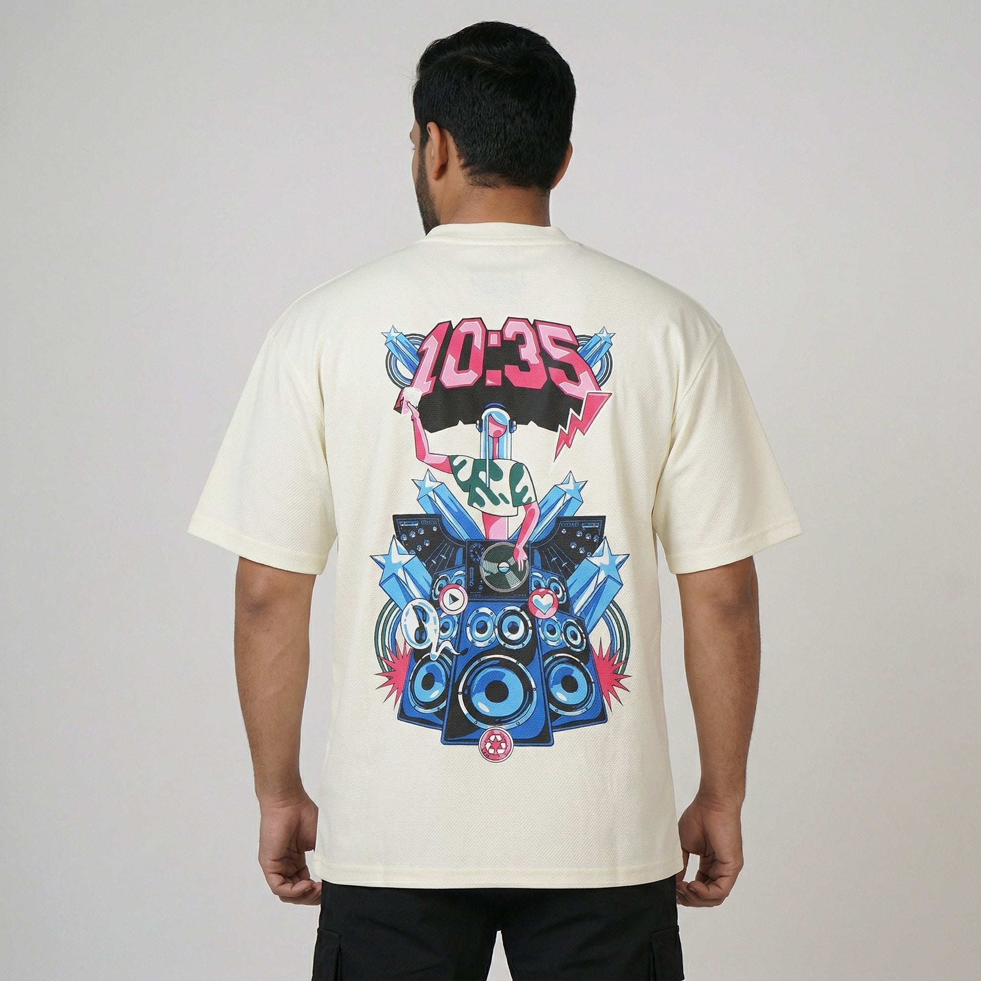 Cotton Graphic Oversize T-Shirt