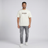 Oversize Crew Neck Structured T-Shirt