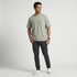 Solid Crew Neck Baggy T-Shirt