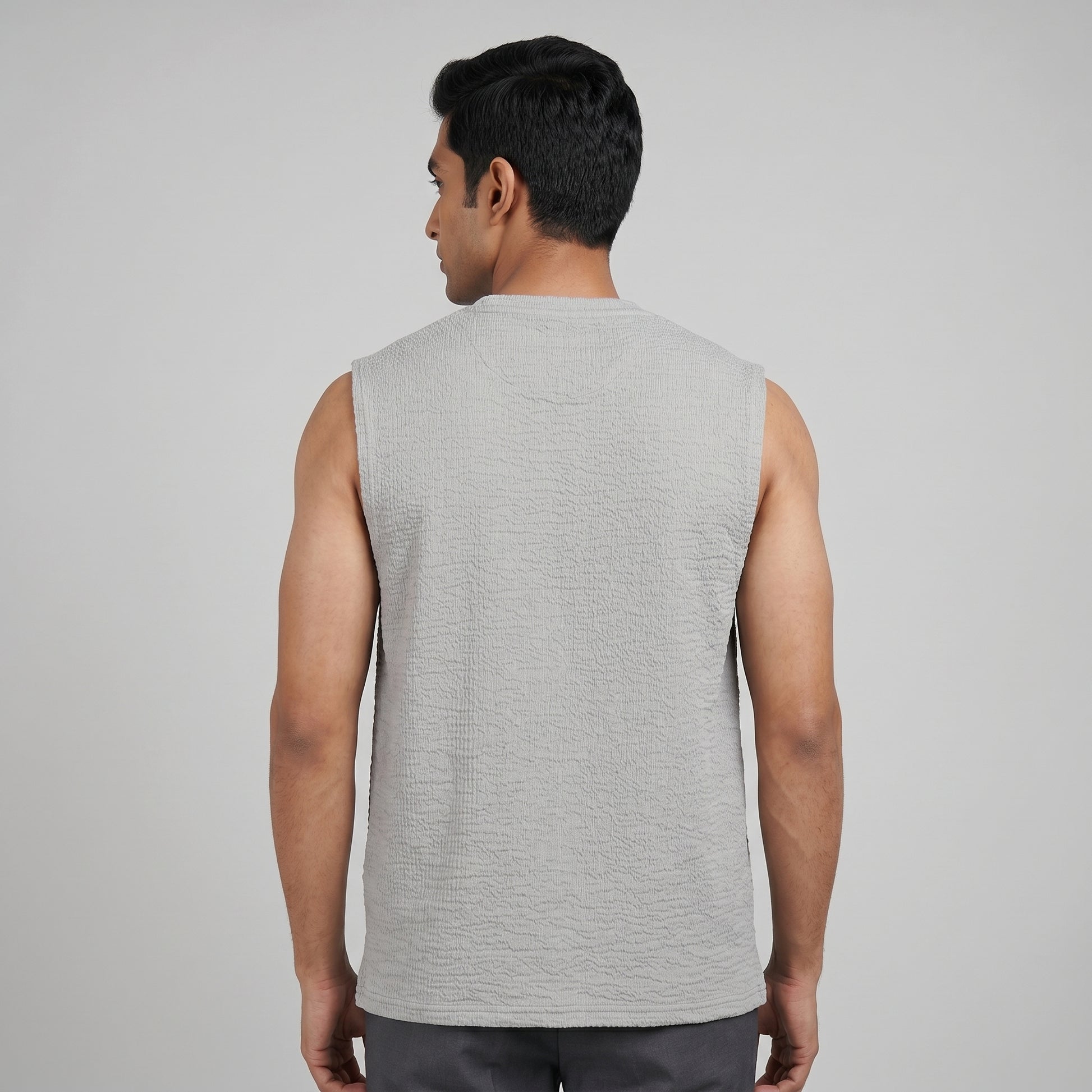 Structured Crew Neck Oversize T-Shirt