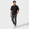 Structured Crew Neck Baggy T-Shirt