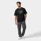 Structured Crew Neck Baggy T-Shirt