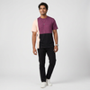 Cut and Sew Crew Neck Union T-Shirt