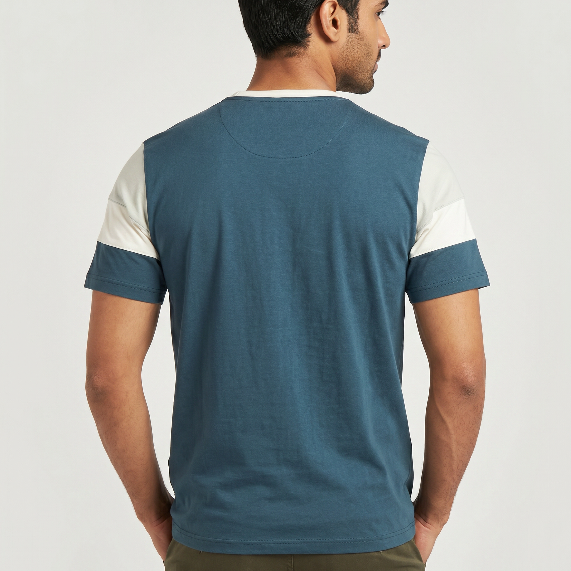 Cut and Sew Relaxed Fit Union T-Shirt