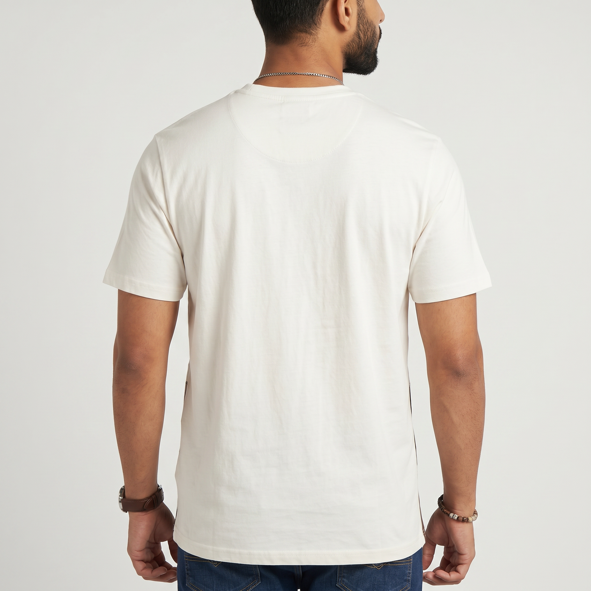 Cut and Sew Relaxed Fit T-Shirt