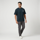 Graphic Crew Neck Baggy T-Shirt