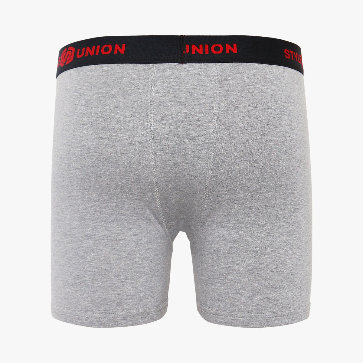 Cotton Dark Grey Melange Mens Brief