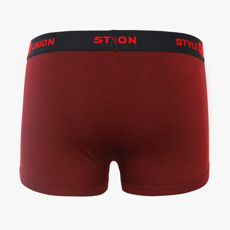 Cotton Maroon Mens Brief