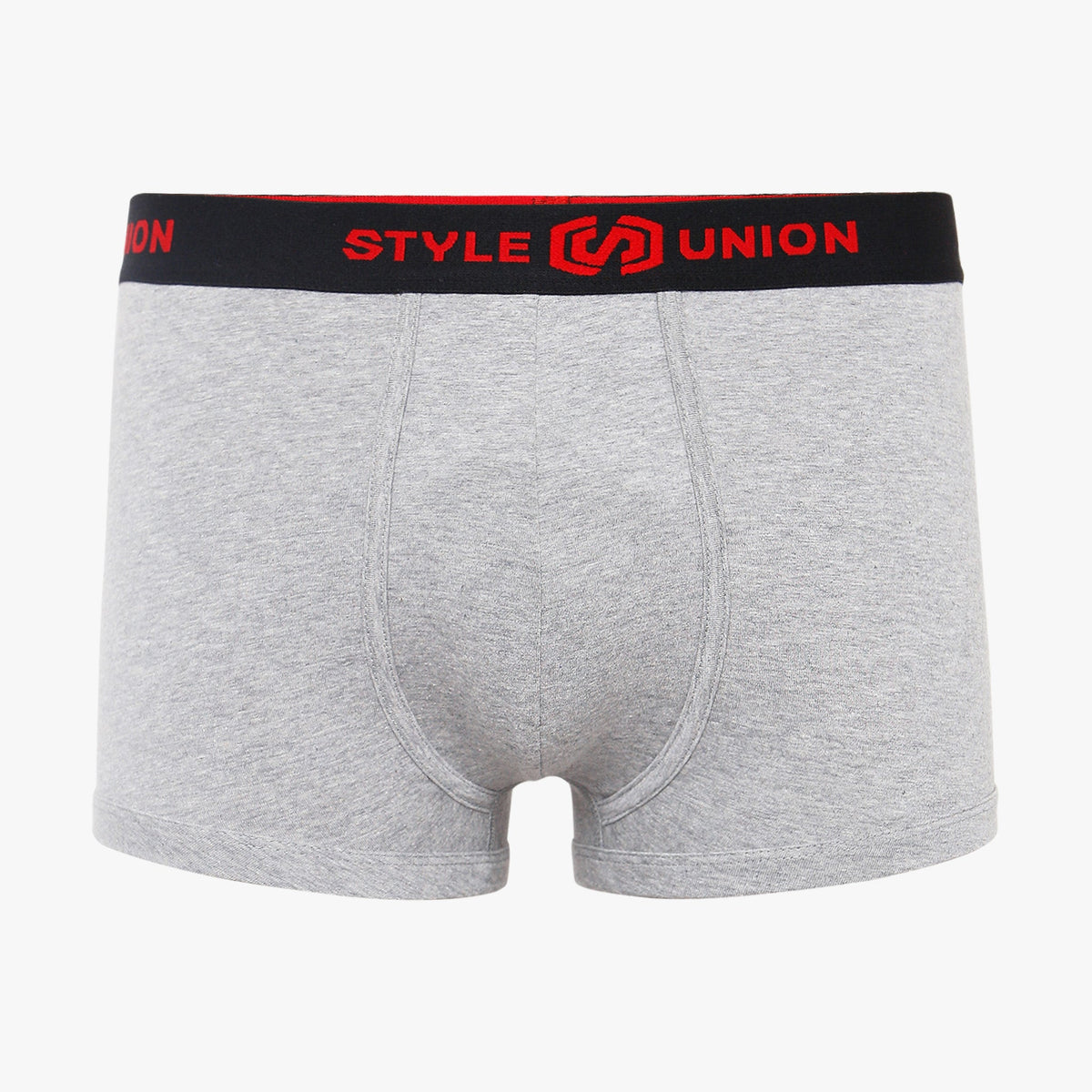 Cotton Dark Grey Melange Mens Brief