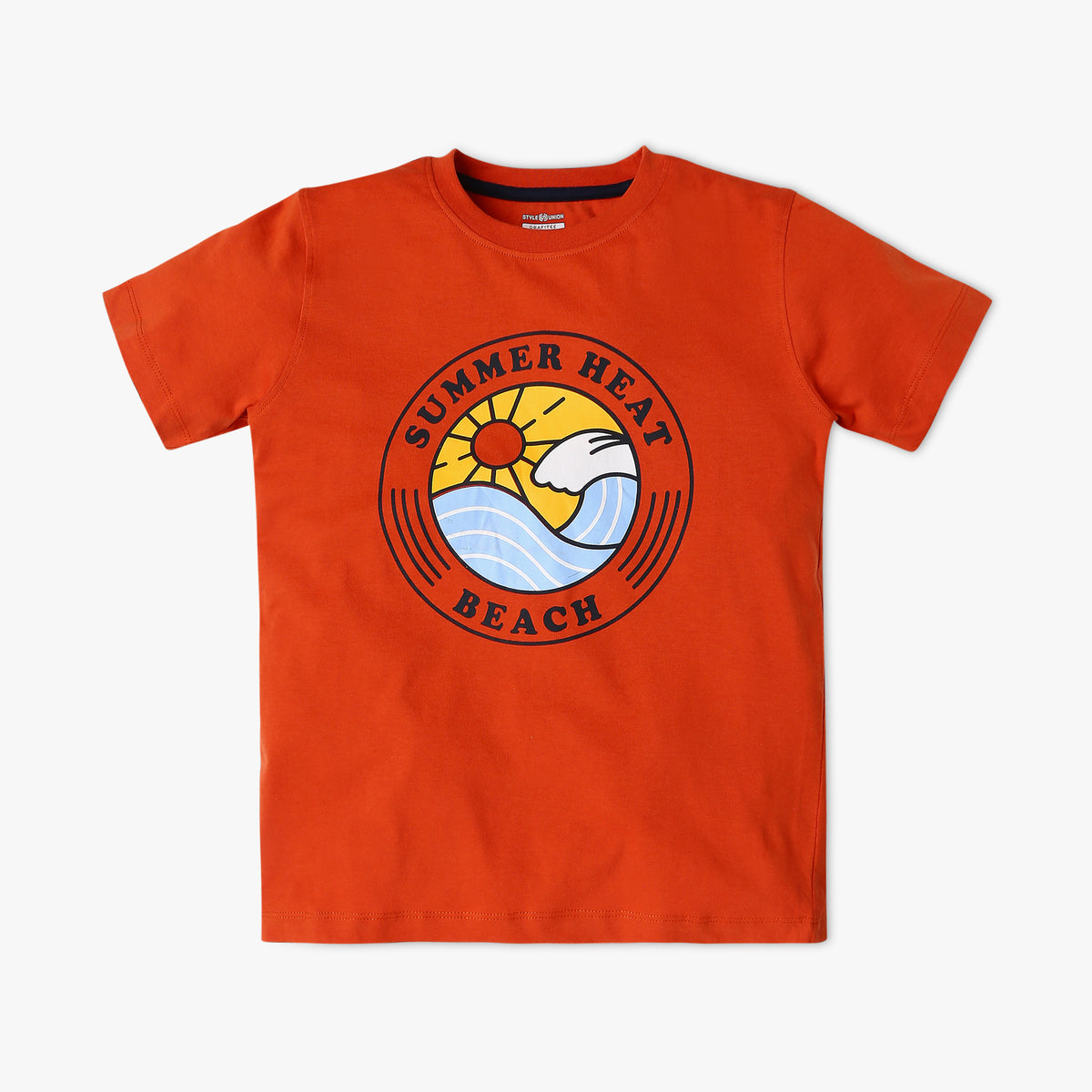 Boy's Regular Fit Graphic T-Shirt