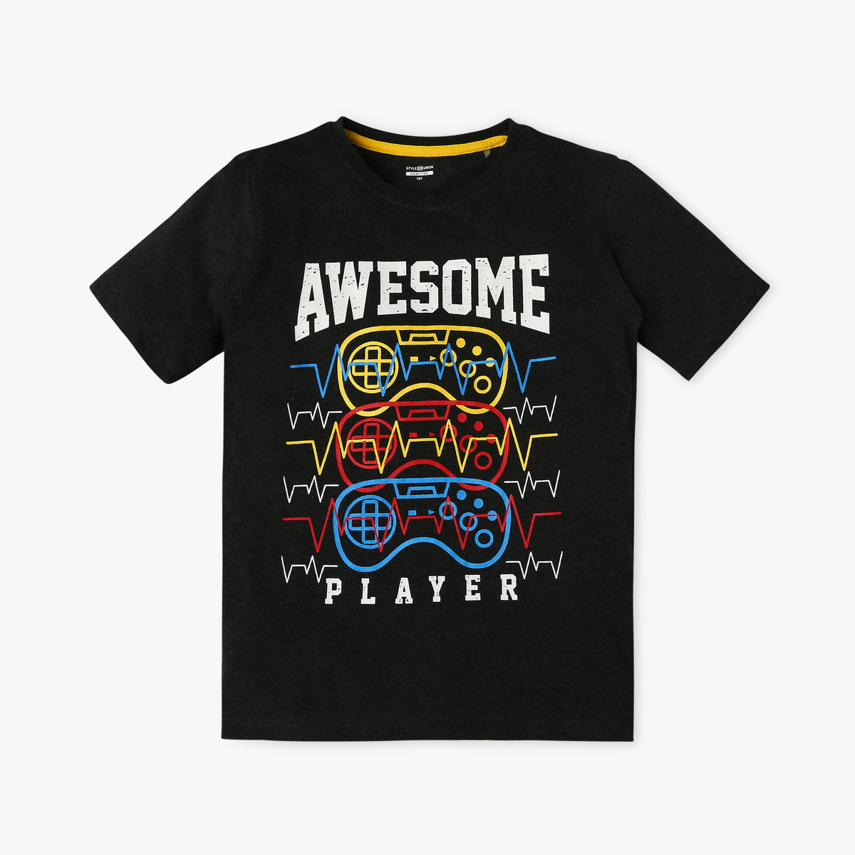 Boy's Regular Fit Graphic T-Shirt