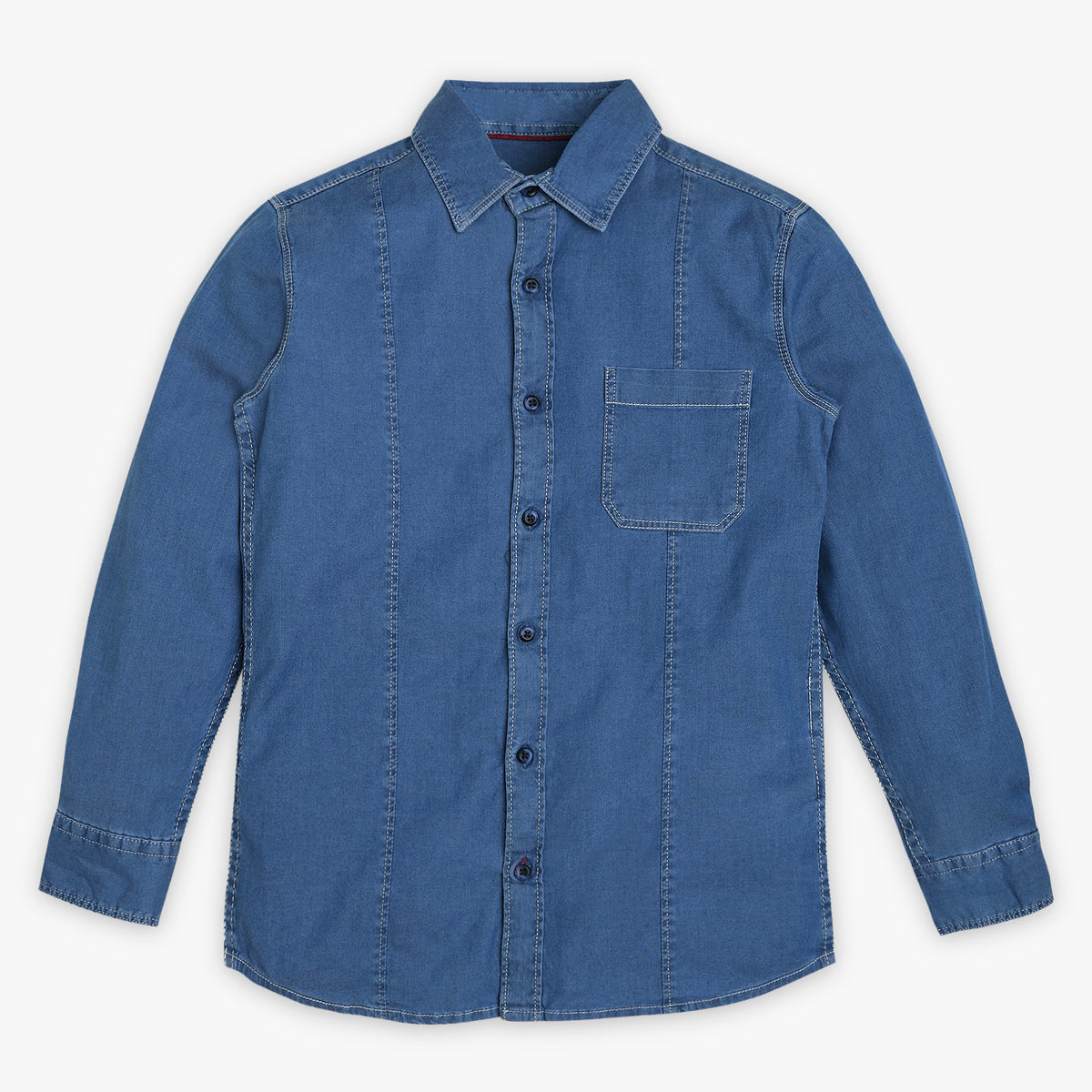 Boys Regular Fit Solid Shirt