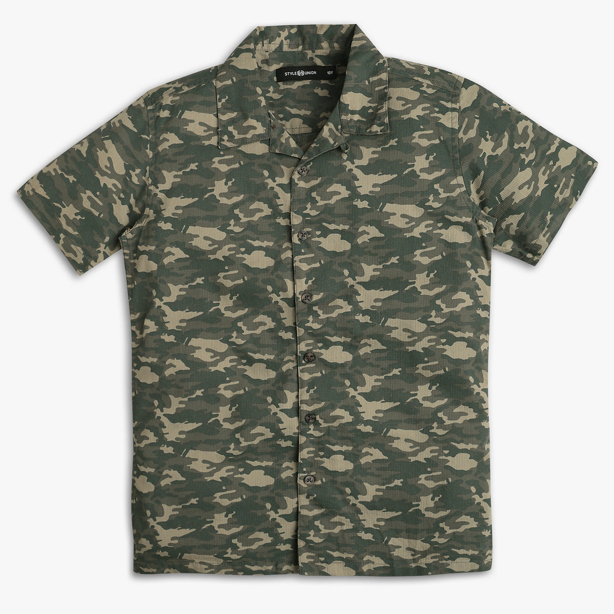 Boys Regular Fit Printed Shirt