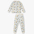 Boys Regular Fit Printed T-Shirt with Pyjama Sleepwear Set
