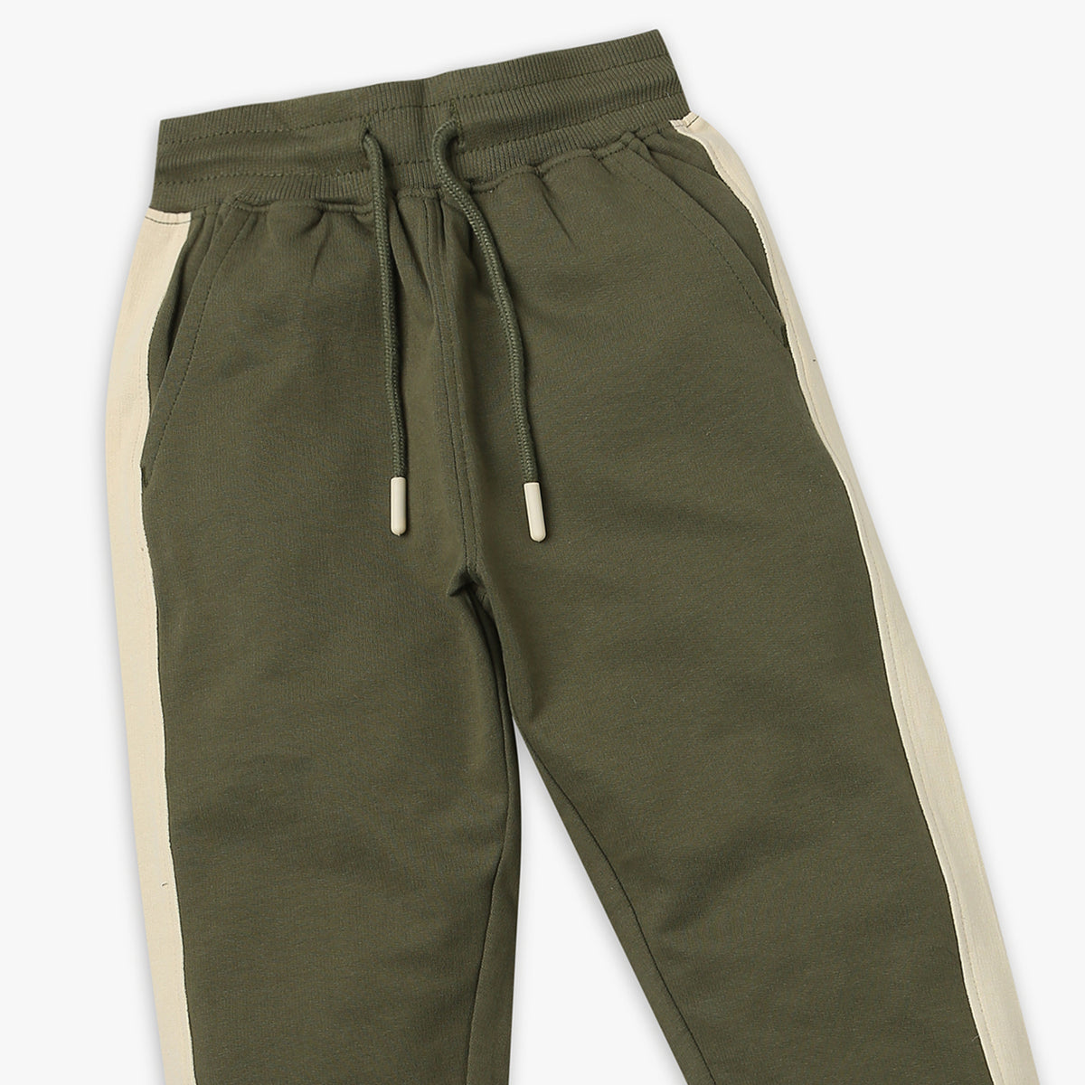 Boys Regular Fit Solid Mid Rise Joggers