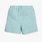 Girls Regular Fit Solid Mid Rise Shorts