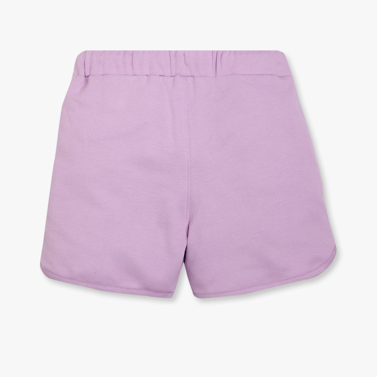 Girls Regular Fit Solid Mid Rise Shorts