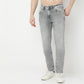 Slim Fit Bleached Towel Look Jeans