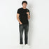 Solid Full Length Straight Fit Classic Clean Jeans