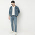 Slim Fit Vintage Look Jeans