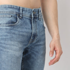 Skinny Fit Stone Washed Jeans