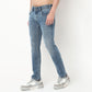 Cotton Spandex Stone Wash Jeans