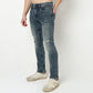 Stone Wash Slim Fit Jeans