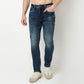 Stone Wash Slim Fit Jeans