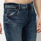 Stone Wash Slim Fit Jeans