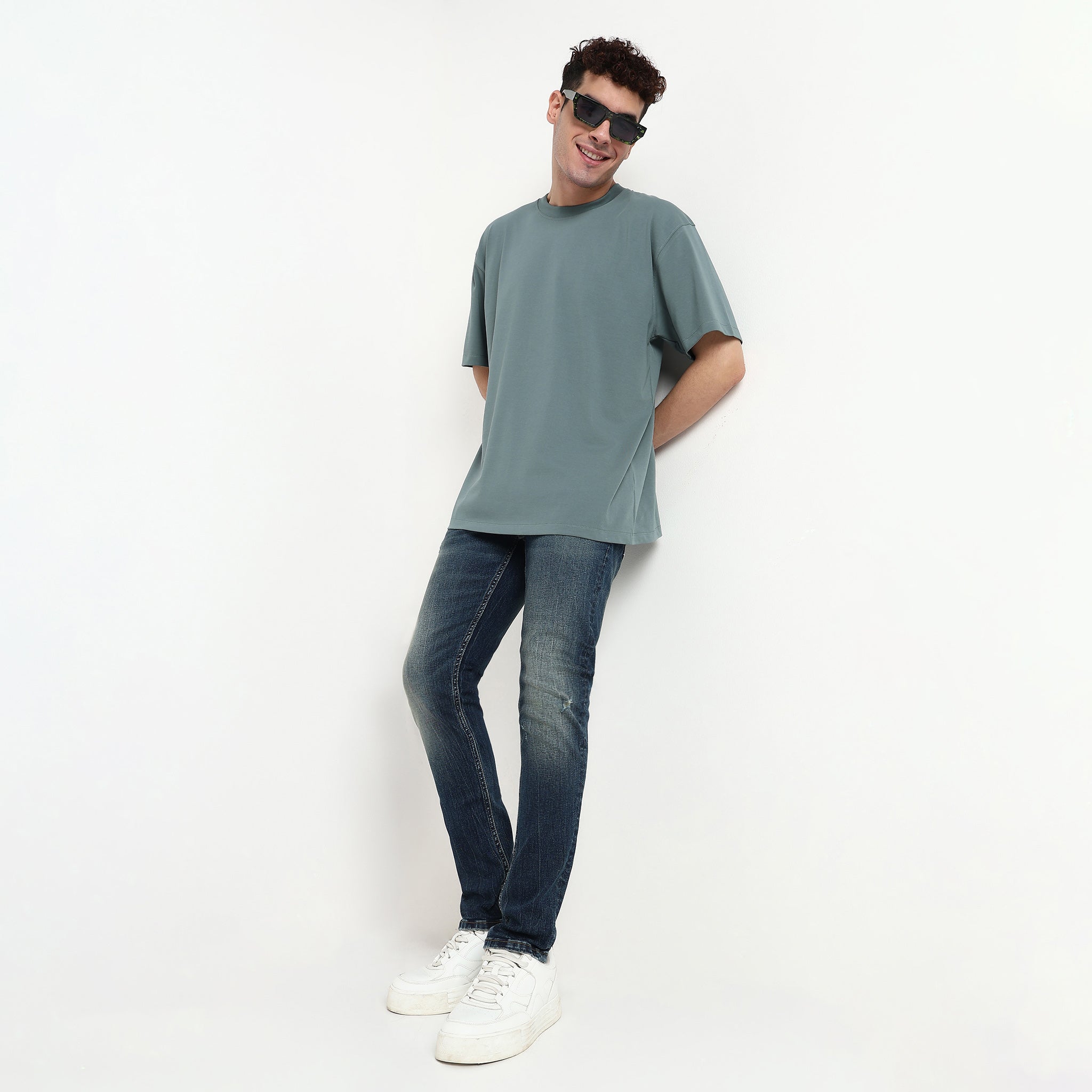 Cotton Spandex Stone Wash Jeans