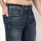 Cotton Spandex Stone Wash Jeans