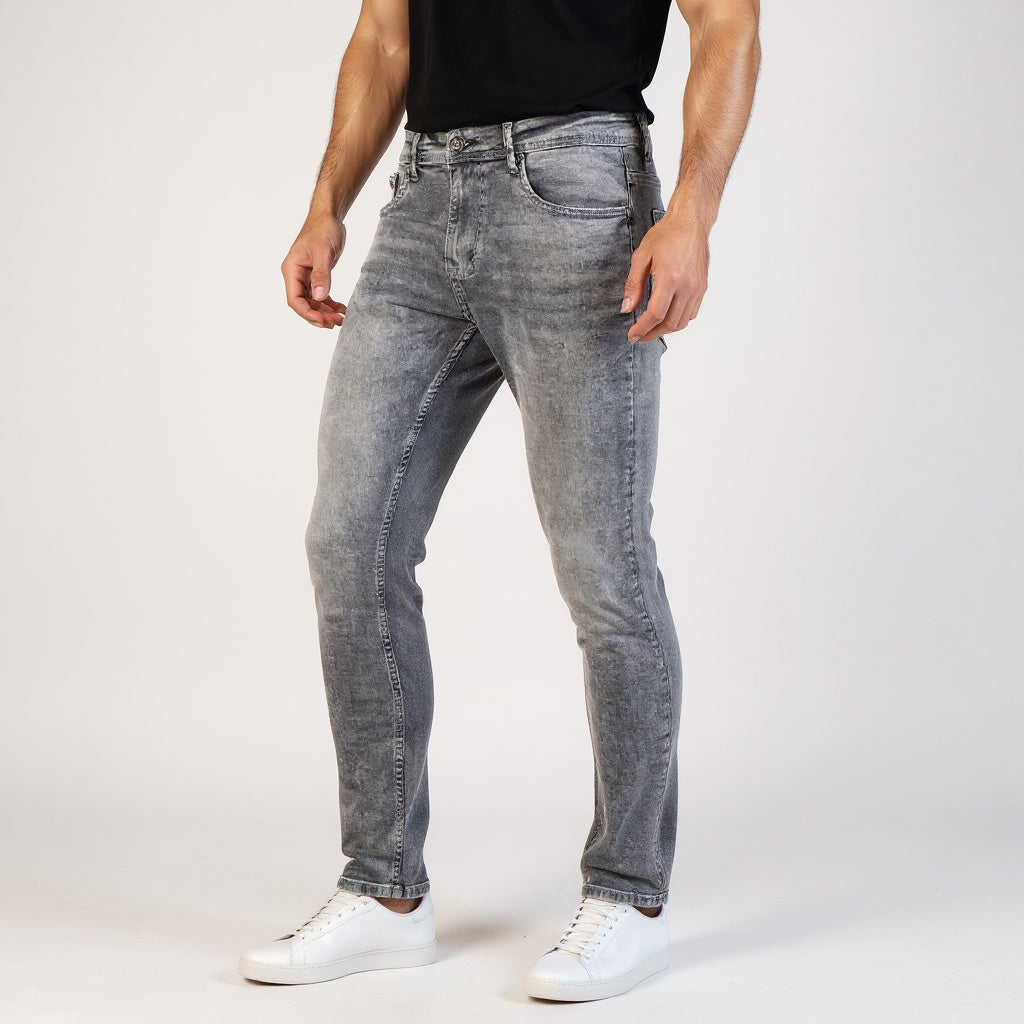Skinny Fit Stone Wash Fashion Jeans